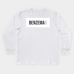 Benzema 9 - 22/23 Season Kids Long Sleeve T-Shirt